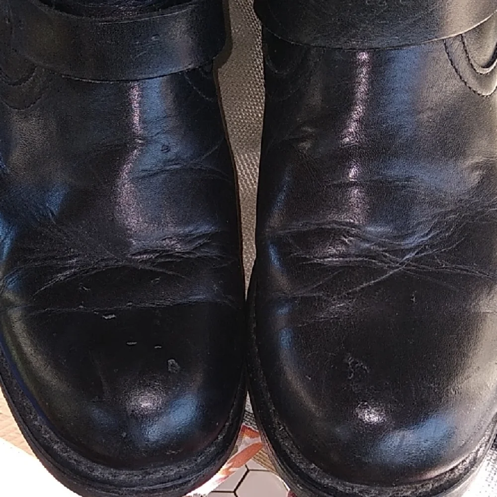 Harley-Davidson Black Leather Boots
